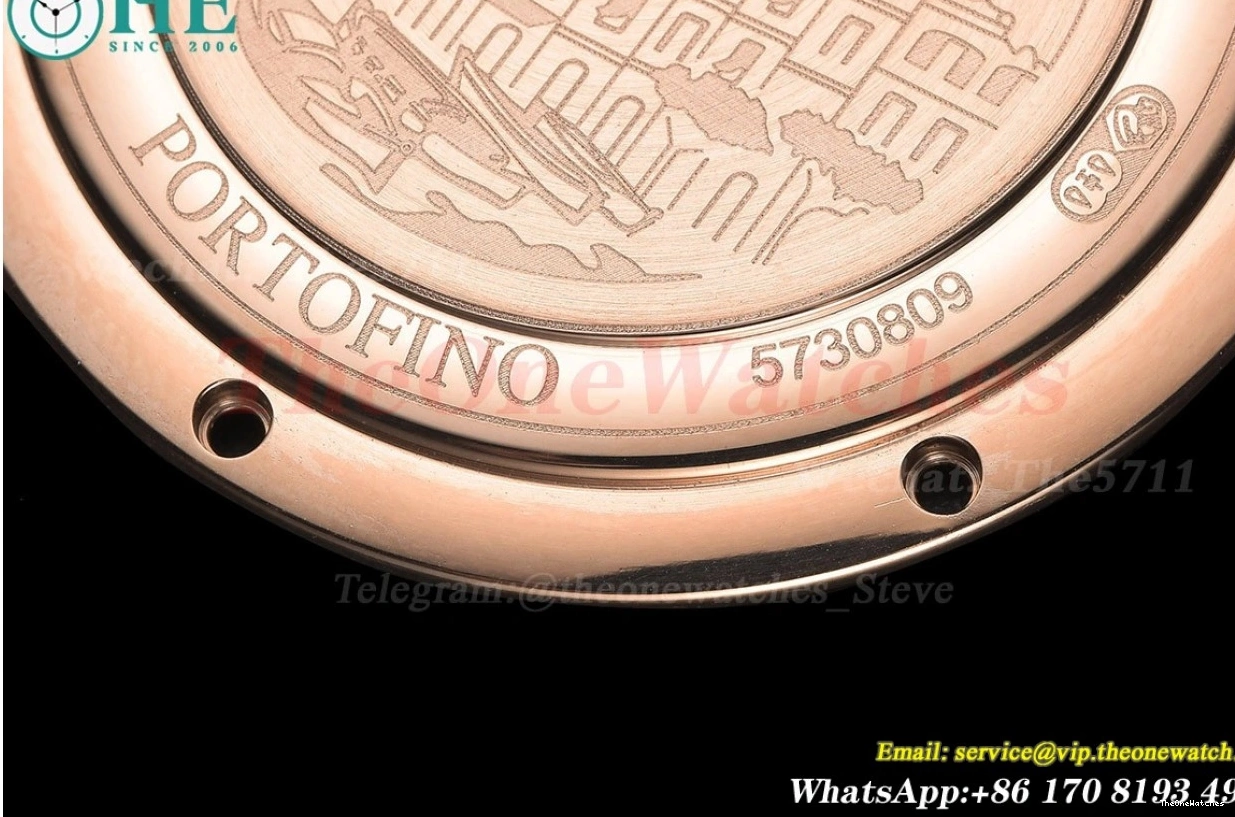 RG Dial 40mm Portofino LE MY8215 GDF White 0217